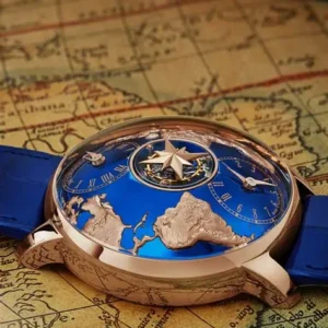 THE WORLD IS YOURS DUAL TIME ZONE TOURBILLON