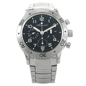 Breguet Type XX Chronograph Men's Black dial Silver Watch
